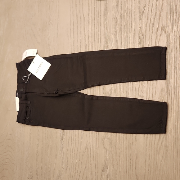 DL1961 Girls Manning Blocked Jacket in Blue